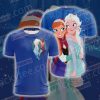 Frozen - Elsa And Anna 3D T-shirt