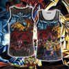 Yu Gi Oh! Obelisk Slifer And Ra 3D Tank Top