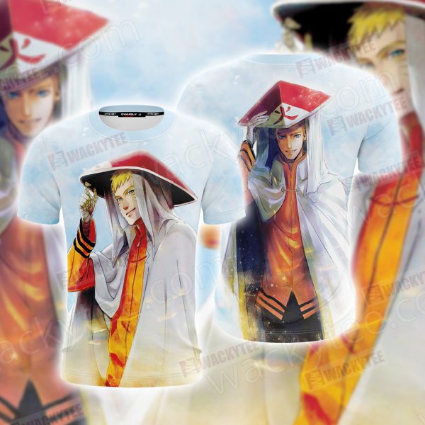 Naruto - Uzumaki Hokage Unisex 3D T-shirt