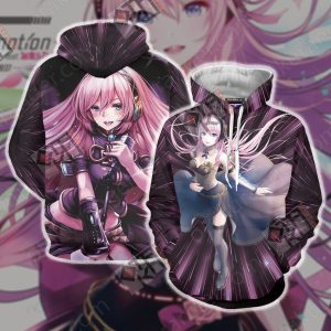 Megurine Luka New Look 3D Hoodie