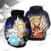 Naruto - Hokage Naruto Unisex 3D Hoodie