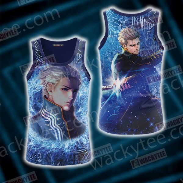 Devil May Cry - Vergil Unisex 3D Tank Top