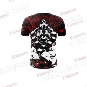 Street Fighter Akuma Unisex 3D T-shirt