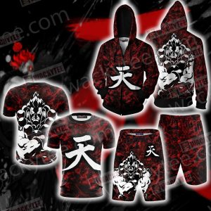 Street Fighter Akuma Zip Up Hoodie