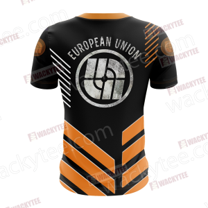 Battlefield 2142 European Union Unisex 3D T-shirt