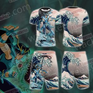 Saint Seiya Dragon Shiryu Unisex 3D T-shirt