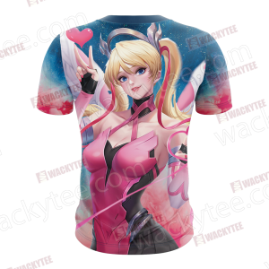 Overwatch Pink Mercy Unisex 3D T-shirt