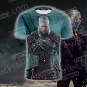 The Witcher: Wild Hunt Geralt of Rivia Unisex 3D T-shirt