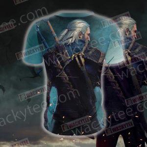 The Witcher: Wild Hunt Geralt of Rivia Unisex 3D T-shirt