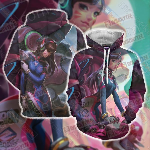 Overwatch "Shooting Star" D.Va 3D Hoodie