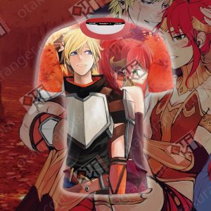 RWBY Jaune and Pyrrha Unisex 3D T-shirt