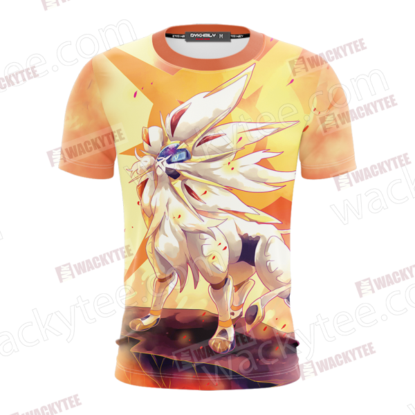 Pokemon Solgaleo Unisex 3D T-shirt