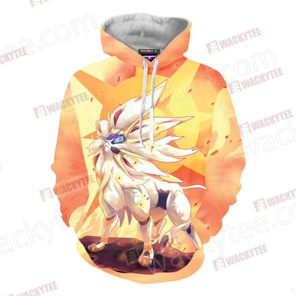 Pokemon Solgaleo Unisex 3D Hoodie