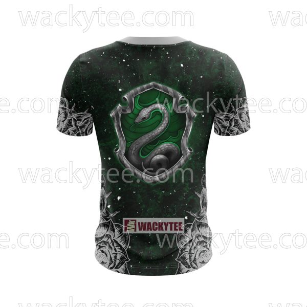 Slytherin House Hogwarts Harry Potter New Collection 3D T-shirt