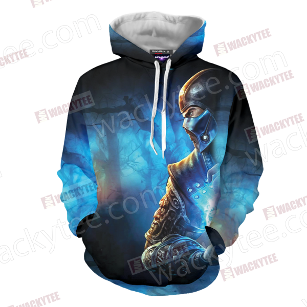 Mortal Kombat Subzero New 3D Hoodie