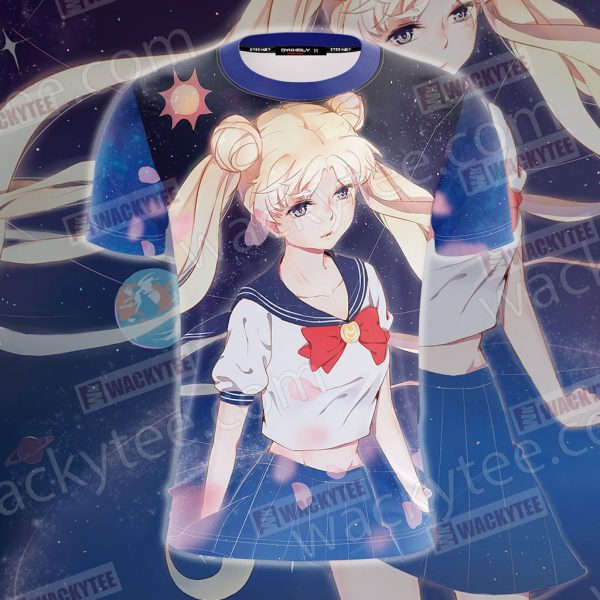 Sailor Moon Usagi Tsukino Unisex 3D T-shirt