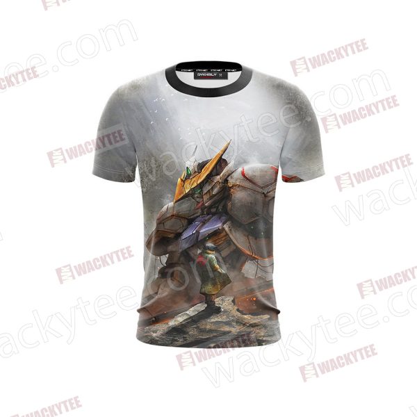 Mobile Suit Gundam Barbatos Unisex 3D T-shirt