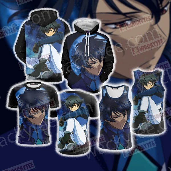 Mobile Suit Gundam Setsuna F. Seiei 3D T-shirt