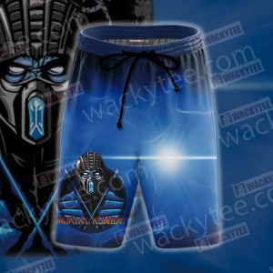 Mortal Kombat Subzero New Look 3D Beach Shorts