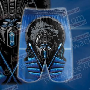 Mortal Kombat Subzero New Look 3D Beach Shorts