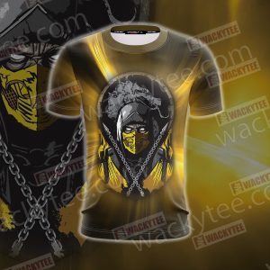 Mortal Kombat Scorpion New Look Unisex 3D T-shirt