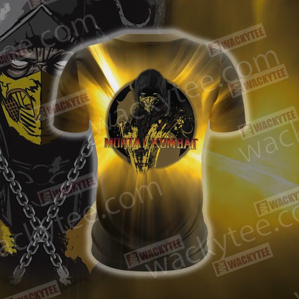 Mortal Kombat Scorpion New Look Unisex 3D T-shirt