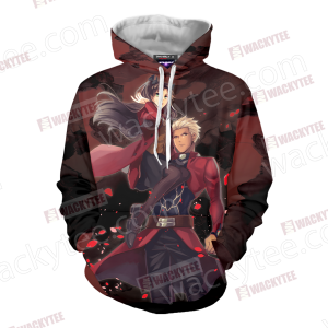 Fate/ Stay Night - Blade And Fate Rin 3D Hoodie