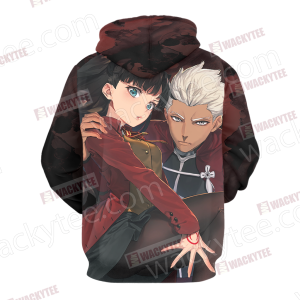 Fate/ Stay Night - Blade And Fate Rin 3D Hoodie