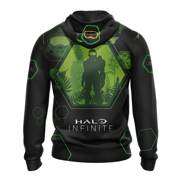 Halo Infinite Unisex 3D T-shirt Zip Hoodie Pullover Hoodie