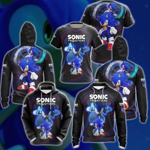 Sonic Frontier Video Game 3D All Over Printed T-shirt Tank Top Zip Hoodie Pullover Hoodie Hawaiian Shirt Beach Shorts Jogger   