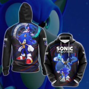 Sonic Frontier Video Game 3D All Over Printed T-shirt Tank Top Zip Hoodie Pullover Hoodie Hawaiian Shirt Beach Shorts Jogger Hoodie S 