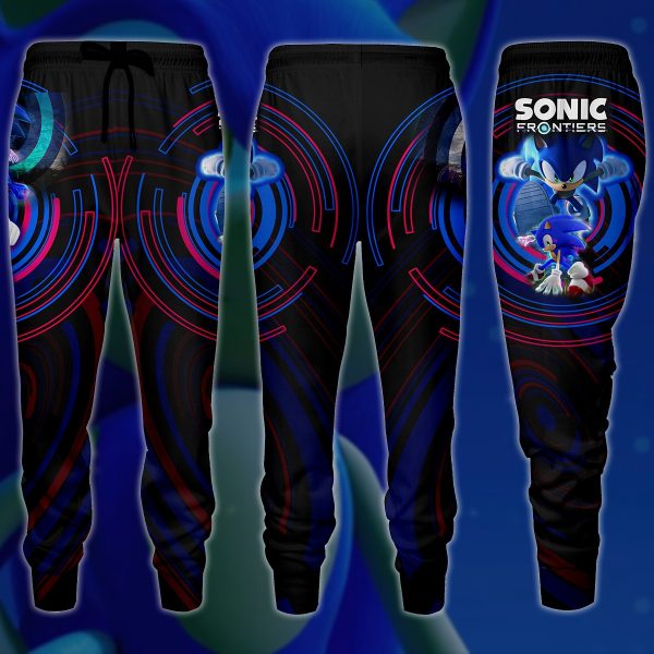 Sonic Frontier Video Game 3D All Over Printed T-shirt Tank Top Zip Hoodie Pullover Hoodie Hawaiian Shirt Beach Shorts Jogger Joggers S