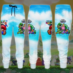 Super Mario Bros. Wonder Video Game All Over Printed T-shirt Tank Top Zip Hoodie Pullover Hoodie Hawaiian Shirt Beach Shorts Joggers Joggers S 