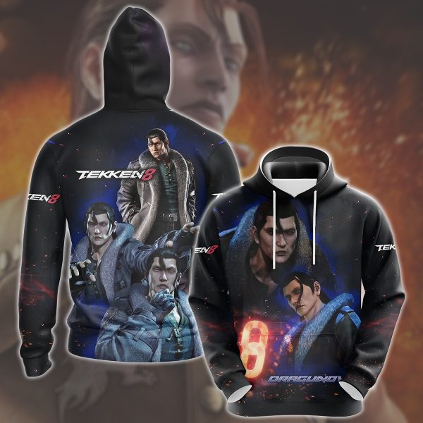 Tekken 8 Dragunov Video Game All Over Printed T-shirt Tank Top Zip Hoodie Pullover Hoodie Hawaiian Shirt Beach Shorts Joggers Hoodie S