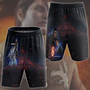 Tekken 8 Dragunov Video Game All Over Printed T-shirt Tank Top Zip Hoodie Pullover Hoodie Hawaiian Shirt Beach Shorts Joggers Beach Shorts S 