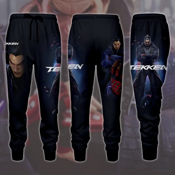 Tekken 8 Kazuya Mishima Video Game All Over Printed T-shirt Tank Top Zip Hoodie Pullover Hoodie Hawaiian Shirt Beach Shorts Joggers