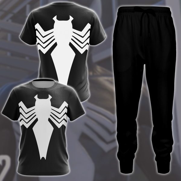 Spider-Man 2 Peter Parker Classic Black Suit Cosplay Video Game All Over Printed T-shirt Tank Top Zip Hoodie Pullover Hoodie Hawaiian Shirt Beach Shorts Joggers