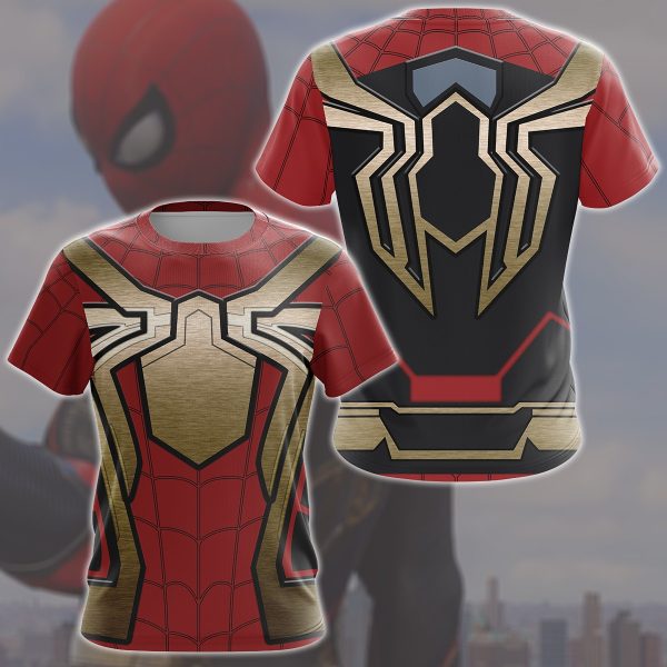 Spider-Man 2 Peter Parker Hybrid Suit (Spider-Man: No Way Home) Cosplay Video Game All Over Printed T-shirt Tank Top Zip Hoodie Pullover Hoodie Hawaiian Shirt Beach Shorts Joggers T-shirt S