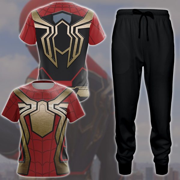 Spider-Man 2 Peter Parker Hybrid Suit (Spider-Man: No Way Home) Cosplay Video Game All Over Printed T-shirt Tank Top Zip Hoodie Pullover Hoodie Hawaiian Shirt Beach Shorts Joggers