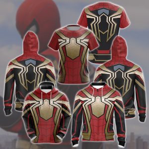 Spider-Man 2 Peter Parker Hybrid Suit (Spider-Man: No Way Home) Cosplay Video Game All Over Printed T-shirt Tank Top Zip Hoodie Pullover Hoodie Hawaiian Shirt Beach Shorts Joggers   