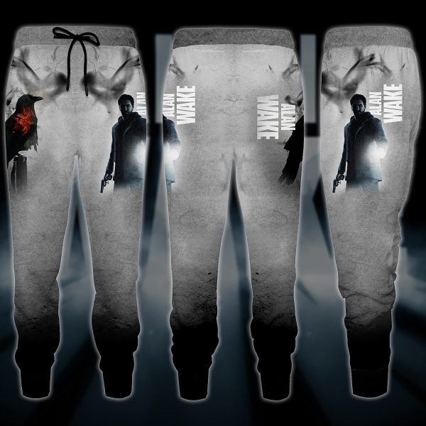 Alan Wake Video Game All Over Printed T-shirt Tank Top Zip Hoodie Pullover Hoodie Hawaiian Shirt Beach Shorts Joggers Joggers S