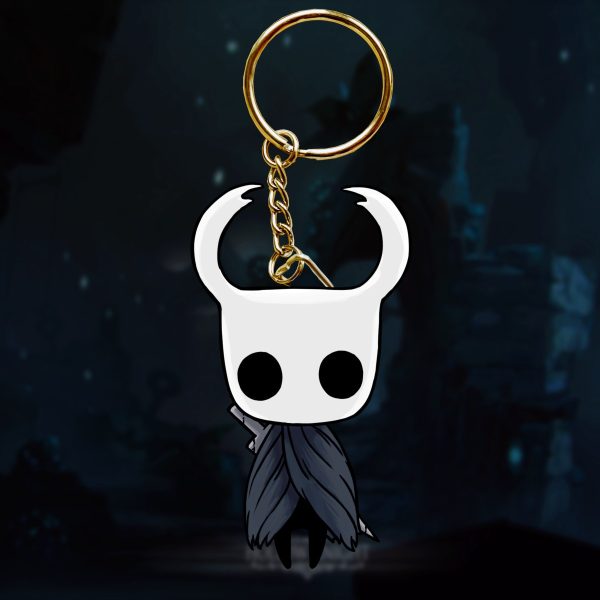 Hollow Knight Keychain Video Game Keychains Acrylic Plastic