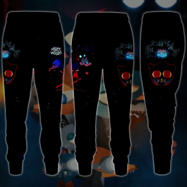 Night in the Woods Video Game All-Over T-shirt Hoodie Tank Top Hawaiian Shirt Beach Shorts Joggers Joggers S