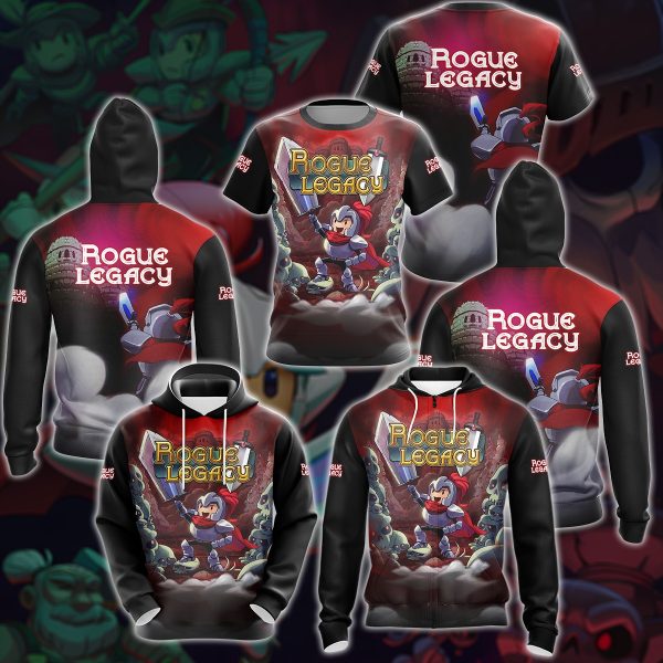 Rogue Legacy 2 Video Game All-Over T-shirt Hoodie Tank Top Hawaiian Shirt Beach Shorts Joggers
