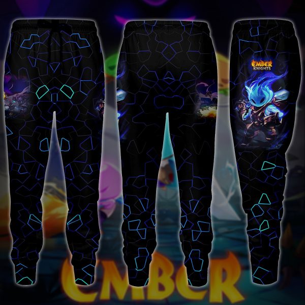Ember Knights Video Game 3D All Over Printed T-shirt Tank Top Zip Hoodie Pullover Hoodie Hawaiian Shirt Beach Shorts Jogger Joggers S