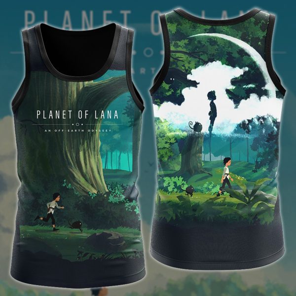 Planet of Lana Video Game 3D All Over Printed T-shirt Tank Top Zip Hoodie Pullover Hoodie Hawaiian Shirt Beach Shorts Jogger Tank Top S