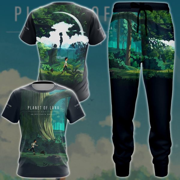 Planet of Lana Video Game 3D All Over Printed T-shirt Tank Top Zip Hoodie Pullover Hoodie Hawaiian Shirt Beach Shorts Jogger