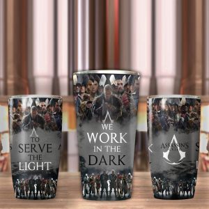 Assassin's Creed Video Game Insulated Stainless Steel Tumbler 20oz / 30oz   