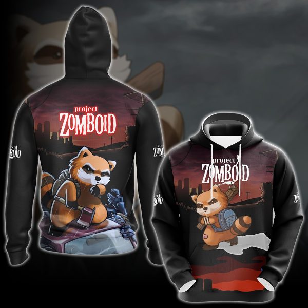 Project Zomboid Video Game 3D All Over Printed T-shirt Tank Top Zip Hoodie Pullover Hoodie Hawaiian Shirt Beach Shorts Jogger Hoodie S