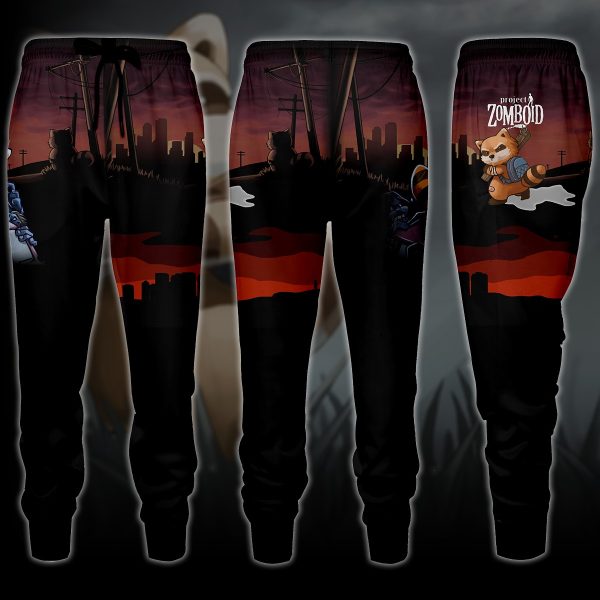 Project Zomboid Video Game 3D All Over Printed T-shirt Tank Top Zip Hoodie Pullover Hoodie Hawaiian Shirt Beach Shorts Jogger Joggers S